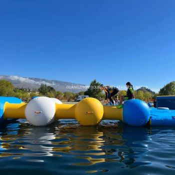 Floating Balance Water Park Play Equipment Tubes Commercial Use - GUANGZHOU BOUNCIA INFLATABLES LIMITED - China