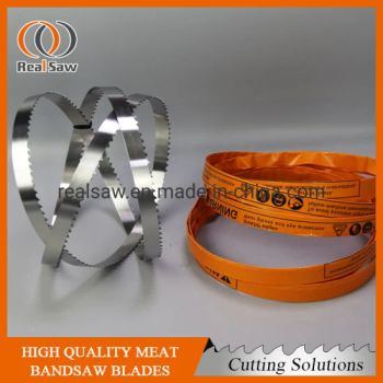 16mmx0.5X6t Carbon Steel Meat Bone Cutting Band Saw Blades Size Common Origin China Brand Realsaw Shape Band Saw Folded Unfolded - SHAOXING SHANGYU REAL SAW CUTTING TOOLS CO., LTD. - China