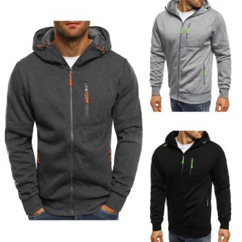 Men′ S Hooded Jackets Coats Casual Zipper Fashion Jacket Mens Outerwear Hoodies Sweatshirts Winter Plus Size Jacket Men - Nc Isa Industry and Trade Company - China