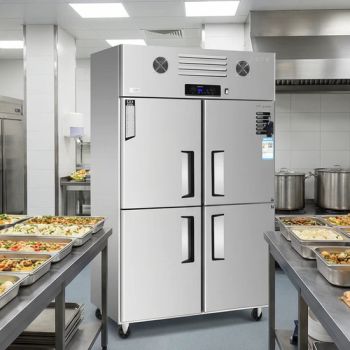 ODM 2022 Factory Full Freeze Commercial Refrigerator Reach in Top Mount Insulated Freezer with 3 Sections and 6 Doors for Catering - Qingdao Yunlei Electric Applicance Co., Ltd. - China