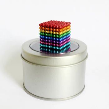 Factory Direct Sale Rainbow Colorful Neodymium Magnetic Balls Colored Magnetic Balls - Jiangxi Yueci Magnetic Material Technology Co, Ltd. - China