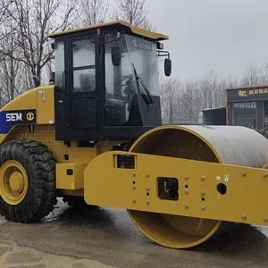Sem518 18TON Vibration Road Roller Diesel 40cm 35cm/s 40KN ISO9001 New - Terramech Machinery (Shandong) Co., Ltd - China