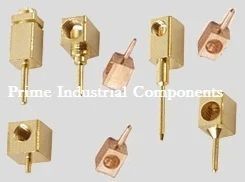 Brass PCB Terminal Connectors Material Free Cutting Brass 319 Type Or Bs 249 Type Special Brass Composition As Per Customer - Prime Industrial Components - India
