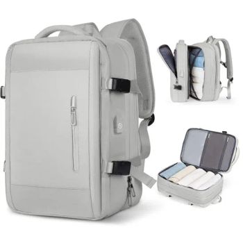 Large Capacity Tactical Travel Backpack with 3 Carry-on Options USB Charge Port - Guangzhou Juli Leather Co., Ltd - China