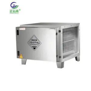 Commercial Kitchen BBQ Smoke Exhaust Oil Fume Purifier Electrostatic Precipitator Gas Disposal Machinery - Dezhou Zhengyun Air Conditioning Equipment Co., Ltd. - China
