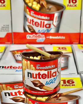 TOP RATED Nutella hazelnut cocoa spread with crispy breadstick - Sosa Merchant Solutions - Austria