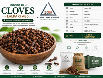 Cloves from PT Golden Sarana Dewa Cloves - PT Golden Sarana Dewa - Indonesia