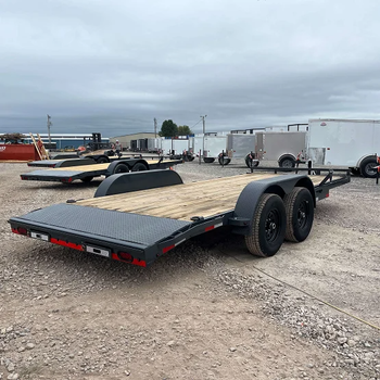 Equipment / 7×18 10k Lamar Car Hauler Trailer - senesie mfg llc - United States