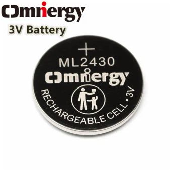 Custom Solutions 3V Rechargeable Lithium Battery Ml2430 OEM Lithium Manganese Button Cell Supplier - Yichang Power Glory Technology Co., LTD. - China