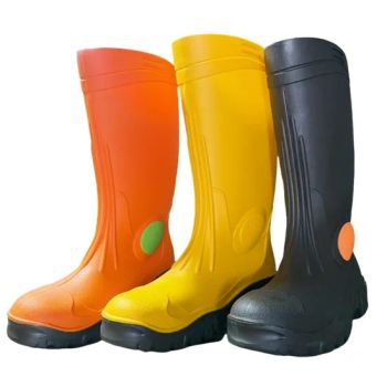 New Product PVC Waterproof Mens Work Steel Toe Safety Rain Boots - Guangzhou 247 International Co., Ltd. - China