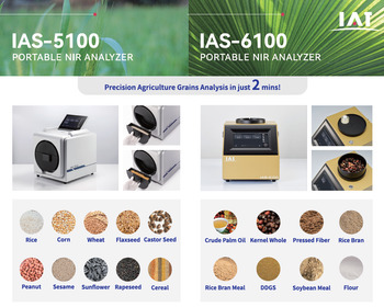 IAS 6100 Analyzable Materials Any Type Of Oil, Oilseeds, Crop, Grains - IAS Global - India