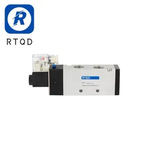4V110/4V210 G1/4 Automatic 5/2 Way Acting Type Pneumatic Actuator Air Compressor Miniature Solenoid Valve - Zhejiang Ruituo Automation Co., Ltd. - China