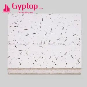 Mineral Ceiling Tiles/Mineral Ceiling Board Origin China HS Code 68061090 Surface Micropore Installation Steel Surface Picture - SHANDONG TOP BUILDING MATERIALS CO., LTD. - China