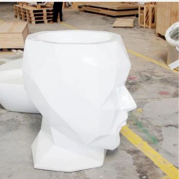 Luxury Outdoor Fiberglass Plant Engineering Flower Nursery Use Planters - Shenzhen 7-Hong Technology Co. Ltd. - China