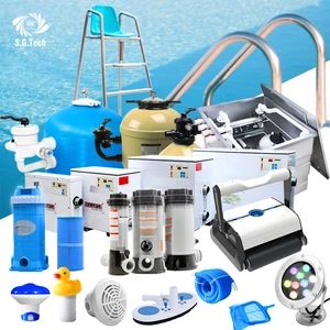 Manufacturer Sells Fullset Swimming Pool Cleaning Equipment Origin China Warranty 2years Material All Types Produce Time 30days - Guangzhou Hongshida Biotechnology Co., Ltd. - China