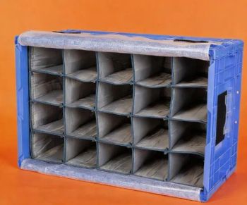 Space-Saving Stackable Printed Logistics Codes Logistics Box for Mechanical Industry - Suzhou Size Logistics Technology Co., Ltd. - China