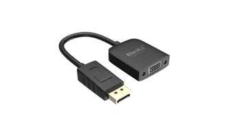 Black-i Display Port To Vga Cable Adapter Converter, Model Name/Number: Bi-dpv - Blackcat India - India