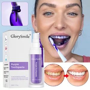 Wholesale Teeth Whitening Toothpaste 30ml Purple Age Group Adult Feature Whitening Flavor Mint Flavor HS Code 9018499000 - Jiangxi Dentalbright Technology Co., Ltd. - China