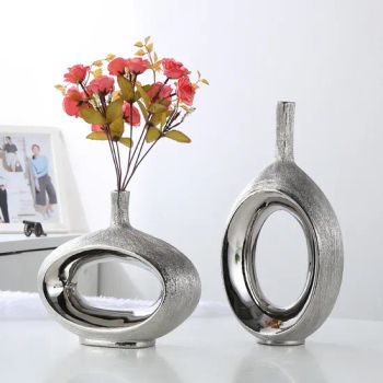 Nordic Electroplated Drawing Process Vases - Suzhou Sanying Environmental Protection Technology Co., Ltd. - China