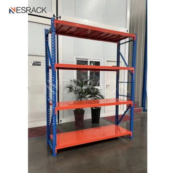 5-Tier Boltless Steel Storage Rack Shelf Garage Metal Warehouse Shelves - Shandong Nelson Storage Equipment Co., Ltd. - China