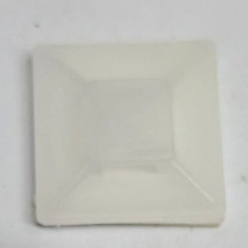Galvanized Coating Plastic Cable Tie Mount Color White Shape Square Size 3X3 inch Stability Stable Base Attachment Type - Lakshmi Plastics & Hardwares - India