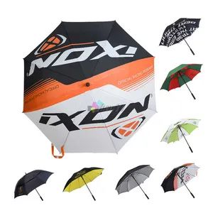 Suppliers Manufacturer Wholesale UV Large Windproof Logo Prints Big Luxury Promotional Branded Custom Umbrella - Hefei Jingyi Image Printing Co., Ltd. - China