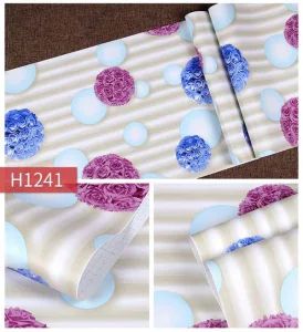 Jinyi H1241 Floral Flower Self Adhesive Waterproof Peel and Stick Wall Contact Paper Sticker Wallpaper - Shanghai Jinyi Self-Adhesive Material Co., Ltd. - China