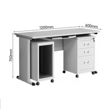 Steel Office Desk Furniture Modern Home Use Computer Desk Metal Medical Operating Tables - ZhengZhou RAXIDA Technology Co.,Ltd. - China