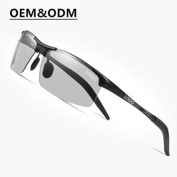 New Men s Aluminum Magnesium Cycling Sunglasses Sports Photochromic Polarized Lenses Driving Sunglasses Factory Direct - Wenzhou Yangming Eyewear Accessories Co., Ltd - China