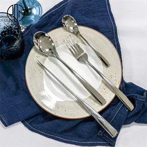 Wholesales Custom Kitchen Hotel Restaurant Dinner Stainless Steel Cutlery Sets - Foshan Ron Hospitality Supplies Co., Ltd. - China