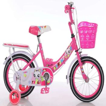 Beautiful Girl Children Cycle Kids Bike for Child Color Pink Origin China Type Kids Bike Trademark JINQI Folded - Xingtai Jinqi Toys Co., Ltd. - China