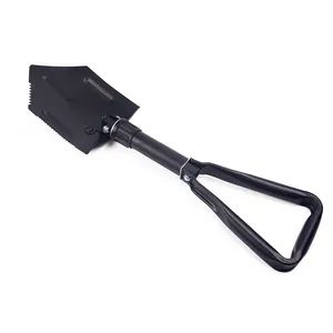 Folding Shovel Survival Spade Trowel Portable Garden Camping Outdoor Shovel with Handle - Jiangsu Smile Tools Co., Ltd. - China
