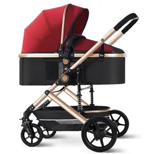 Travel System Car Seat Strollers Baby Carriers Wagon Stroller Buggy Baby Trolley Pushchairs Foldable Baby Pram Stroller 3 in 1 with Car Seat - HEBEI GREENSKY INDUSTRY GROUP CO., LTD - China
