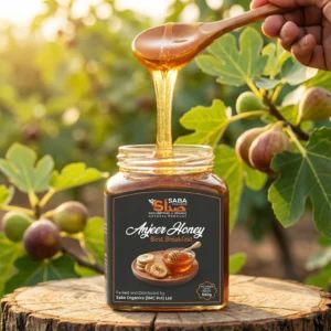 Premium Anjeer Honey Organic Yes Color Deep Amber Hue Honey Type Blossom Honey Texture Natural, Unprocessed MGO Content > 400 mg - 600 mg - Saba Organics ( SMC - PRIVATE ) LIMITED - Pakistan