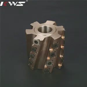 Kws High Precision Solid Wood Planing Helical Spiral Planer Cutterhead - Chengdu Yibai Technology Co., Ltd. - China