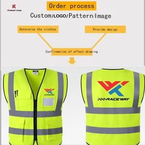 High Visibility Vest Reflective Safety Jacket Traffic Safety Warning Clothes - Beijing Roadsafe Technology Co., Ltd. - China