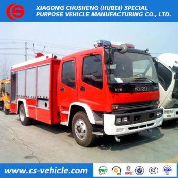 Brand New Isuzu Cabin 4X2 Emergency Fire Rescue Trucks 10, 000liters on Sale - Hubei Chusheng Vehicle Imp. & Exp. Co., Ltd. - China
