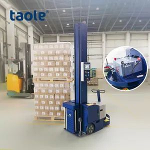 Factory Pallet Packing Machinery Automatic Film Wrapping Equipment Stretch Film Wrapping Machine - Shanghai Taole Machine Co., Ltd. - China