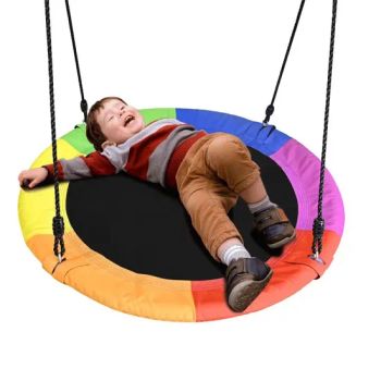 Wholesale Safe and Durable Bird Nest Swing Chairs Outdoor Saucer Tree Swing Hanging Chair for Garden Use - Zhangjiagang Ruiqun Leisure Articles Co.,Ltd. - China
