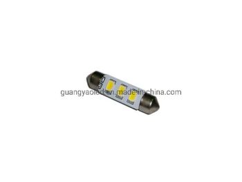 LED Festoon 41mm 3SMD 5730 White LED C5w Car Lamps Power 1W Light Solid Volt 12V,24V Origin China LED Low-power IP Rating IP20 - DongGuan Qishi GuangYao Lighting Factory - China