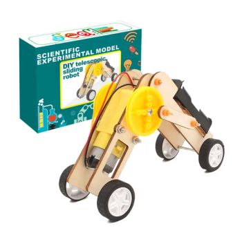 Shopfiy Hot Stem New Toys 2021 Montessori DIY Wooden Toy Animal Telescopic Sliding Robots Other Educational Supplies Robot Jouet - Shenzhen Ke Zhi You Technology Co., Ltd. - China