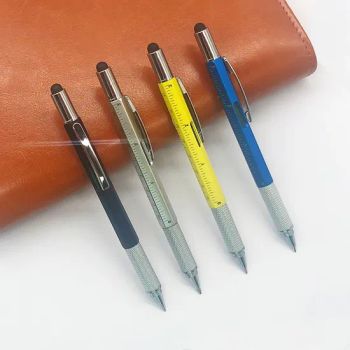 Workers Commonly Use Metal Tools, Pens, Touch Screens, Rulers, Horizontal Measuring Screws, Screwdrivers, and Other Multi in One Plastic Ballpoint Pens - Jiang-house Co-operated Co., Limited - China