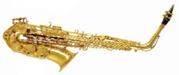 Wind Instrument Middle Grade Alto Saxophone Asp-290L Tone Eb Color Gold Origin China Certification CE Number of Keys 8 Auxiliary Keys #F - Super Music Co., Ltd. - China