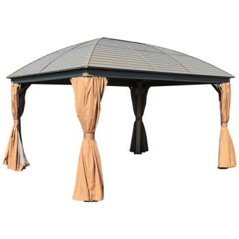 Alum Metal Roof Gazebo Outdoor Pavilion Garden Gazebo - Ningbo High-Sunway Imp. & Exp. Co., Ltd. - China