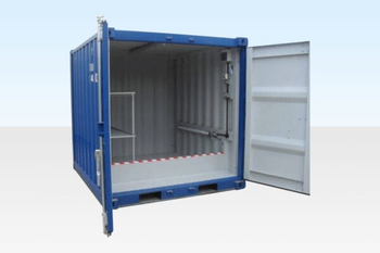 8Ft X 8Ft Raised Bunded Store 8ftx10ft Container - senesie mfg llc - United States