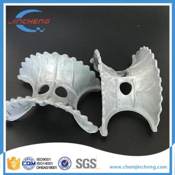Super Intalox Saddles Ring for Cooling Tower Packing Media Origin China Source Particle Material Plastic Trademark - Shenzhen Jincheng Chemical Packing Co., Limited - China