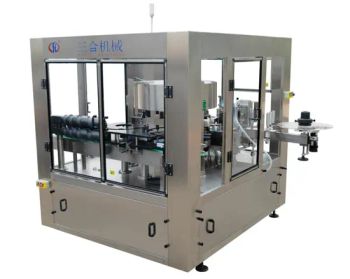 Rotary Labeling Machine with Hot Melt Technology for The Application of Pre-Cut Wrap-Around Labels. - Yantai Sailing Automation Technology Co., Ltd. - China