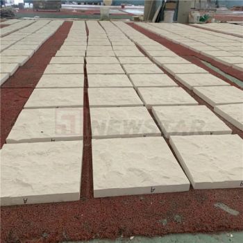Honed Cream Bello White Exterior Mushroom Stone White Limestone Tile - Newstar (Quanzhou) Industrial Co., Ltd. - China