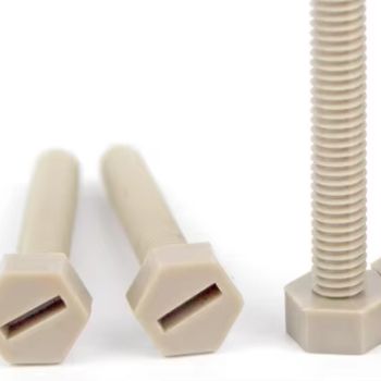 Special Material Peek Screw High Temperature Resistant Screw Slotted Bolt Plastic Peek Screws - Handan Haosheng Fastener Co., Ltd. - China
