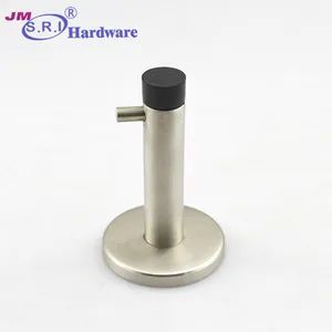 304 Stainless Steel Door Mounted Door Stop with Hook Type Door Stop Control Manual HS Code 83024100 Model NO. DA-046 Origin Guangdong - S.R.I Hardware Company Limited - China